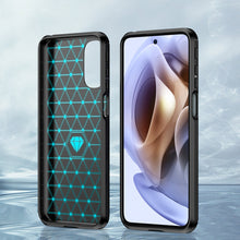 Заредете изображение във визуализатора на галерията – Carbon Case Flexible Cover Sleeve Motorola Moto G41 / G13 black - TopMag
