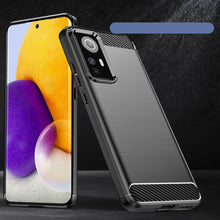 Заредете изображение във визуализатора на галерията – Carbon Case Flexible Cover Sleeve for Xiaomi 12 / 12X black - TopMag
