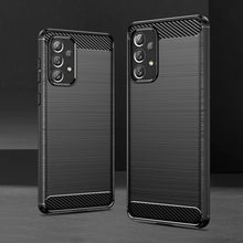 Заредете изображение във визуализатора на галерията – Carbon Case Flexible TPU cover for Samsung Galaxy A73 black - TopMag
