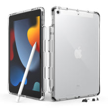 Заредете изображение във визуализатора на галерията – Ringke Fusion case cover with gel frame for iPad 10.2 '' 2021/2020/2019 black and transparent - TopMag
