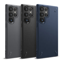 Заредете изображение във визуализатора на галерията – Ringke Onyx durable cover for Samsung Galaxy S22 Ultra navy blue - TopMag
