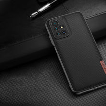 Заредете изображение във визуализатора на галерията – Dux Ducis Fino case cover covered with nylon material Xiaomi Redmi 10 black - TopMag
