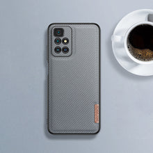 Заредете изображение във визуализатора на галерията – Dux Ducis Fino case cover covered with nylon material Xiaomi Redmi 10 black - TopMag
