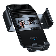 Заредете изображение във визуализатора на галерията – Baseus Electric Bike Smartphone Holder with Integrated Solar Panel 150mAh Black (SUZG010001) - TopMag

