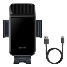 Заредете изображение във визуализатора на галерията – Baseus Electric Bike Smartphone Holder with Integrated Solar Panel 150mAh Black (SUZG010001) - TopMag
