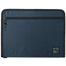 Заредете изображение във визуализатора на галерията – Ringke Smart Zip Pouch universal case for laptop, tablet (up to 13 ''), stand, bag, organizer, navy blue - TopMag

