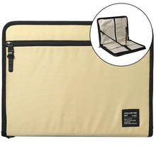 Заредете изображение във визуализатора на галерията – Ringke Smart Zip Pouch universal case for laptop, tablet (up to 13 ''), stand, bag, organizer, beige - TopMag
