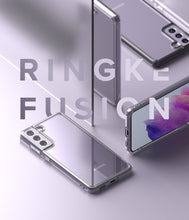 Заредете изображение във визуализатора на галерията – Ringke Fusion Matte TPU Cover with Gel Frame for Samsung Galaxy S21 FE Black Camo Black (FM576E73) - TopMag
