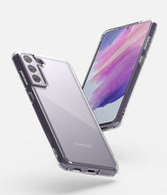 Заредете изображение във визуализатора на галерията – Ringke Fusion Matte TPU Cover with Gel Frame for Samsung Galaxy S21 FE Black Camo Black (FM576E73) - TopMag

