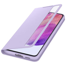 Заредете изображение във визуализатора на галерията – Samsung Smart Clear View Cover Case Antibacterial Smart Flip Case for Samsung Galaxy S21 FE Lavender (EF-ZG990CVE) - TopMag
