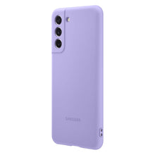 Заредете изображение във визуализатора на галерията – Samsung Silicone Cover Rubber Silicone Cover Case for Samsung Galaxy S21 FE Lavender (EF-PG990TVE)
