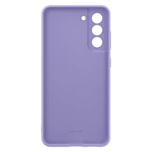 Заредете изображение във визуализатора на галерията – Samsung Silicone Cover Rubber Silicone Cover Case for Samsung Galaxy S21 FE Lavender (EF-PG990TVE)
