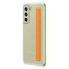 Заредете изображение във визуализатора на галерията – Samsung clear strap cover case for Samsung galaxy s21 fe olive (ef-xg990cme) - TopMag

