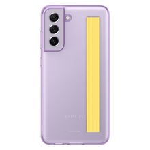 Заредете изображение във визуализатора на галерията – Samsung clear strap cover case cover for Samsung galaxy s21 fe lavender (ef-xg990cve) - TopMag
