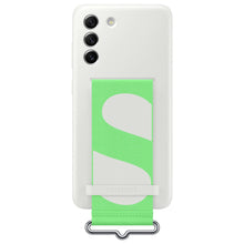 Заредете изображение във визуализатора на галерията – Samsung strap silicone cover case cover for Samsung galaxy s21 fe white (ef-gg990twe) - TopMag
