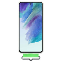 Заредете изображение във визуализатора на галерията – Samsung strap silicone cover case cover for Samsung galaxy s21 fe white (ef-gg990twe) - TopMag
