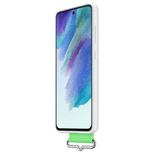 Заредете изображение във визуализатора на галерията – Samsung strap silicone cover case cover for Samsung galaxy s21 fe white (ef-gg990twe) - TopMag
