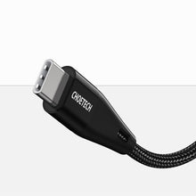 Заредете изображение във визуализатора на галерията – Choetech set of 2 USB Type C cables - USB Type C Power Delivery 60W 5A 1.2m + 2m black (XCC-1003) - TopMag
