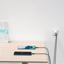 Заредете изображение във визуализатора на галерията – Choetech set of 2 USB Type C cables - USB Type C Power Delivery 60W 5A 1.2m + 2m black (XCC-1003) - TopMag
