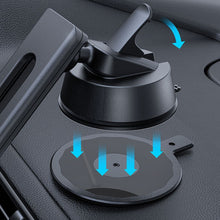 Заредете изображение във визуализатора на галерията – HOCO car holder megnetic to deck / central console Flying H16 black
