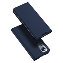 Заредете изображение във визуализатора на галерията – Dux Ducis Skin Pro Holster Cover Flip Cover for Xiaomi 12 Pro blue - TopMag
