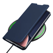 Заредете изображение във визуализатора на галерията – Dux Ducis Skin Pro Holster Cover Flip Cover for Xiaomi 12 Pro blue - TopMag
