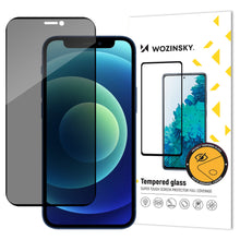 Заредете изображение във визуализатора на галерията – Wozinsky Privacy Glass Tempered Glass for iPhone 12 Pro Max with Anti Spy Privatizing Filter - TopMag
