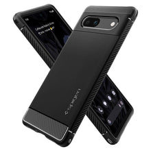 Заредете изображение във визуализатора на галерията – Spigen RUGGED ARMOR GOOGLE PIXEL 7A MATTE BLACK
