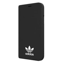 Заредете изображение във визуализатора на галерията – Adidas Booklet Case New Basics iPhone X/Xs czarny biały/black white 29195 - TopMag
