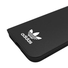 Заредете изображение във визуализатора на галерията – Adidas Booklet Case New Basics iPhone X/Xs czarny biały/black white 29195 - TopMag
