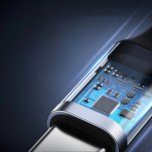 Заредете изображение във визуализатора на галерията – Ugreen US334 USB-C / USB-C 90º 480Mb/s 2m angled cable - black
