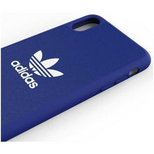 Заредете изображение във визуализатора на галерията – Adidas Moulded Case CANVAS iPhone Xs Max niebieski/blue 34960 - TopMag
