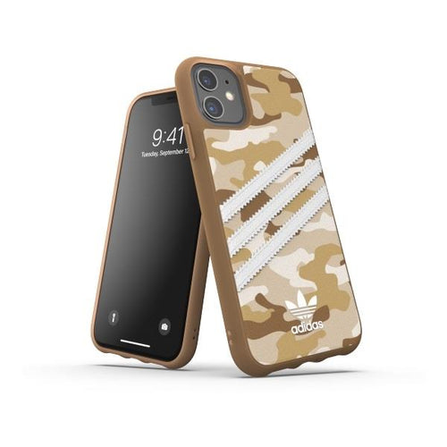 Adidas OR Moulded Case CAMO WOMAN iPhone 11 Pro brązowy/brown 36373 - TopMag