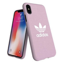 Заредете изображение във визуализатора на галерията – Adidas OR Moulded Case Canvas iPhone X/ Xs różowy/pink 31642 - TopMag
