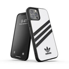 Заредете изображение във визуализатора на галерията – Adidas OR Moulded PU FW20 iPhone 12 Pro czarno biały/black white 42238 - TopMag
