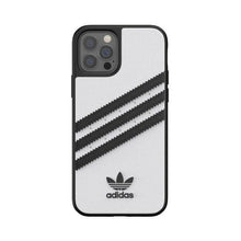 Заредете изображение във визуализатора на галерията – Adidas OR Moulded PU FW20 iPhone 12 Pro czarno biały/black white 42238 - TopMag
