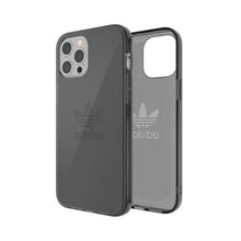 Заредете изображение във визуализатора на галерията – Adidas OR Protective iPhone 12 Pro Max Clear Case czarny przezroczysty/smokey black - TopMag
