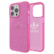 Заредете изображение във визуализатора на галерията – Adidas OR Protective iPhone 13 Pro / 13 6,1" Clear Case Glitter różowy/pink 47121 - TopMag
