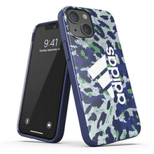 Заредете изображение във визуализатора на галерията – Adidas OR Snap Case Leopard iPhone 13 mini 5,4" niebieski/blue 47257 - TopMag
