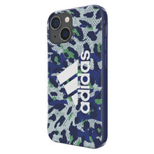 Заредете изображение във визуализатора на галерията – Adidas OR Snap Case Leopard iPhone 13 mini 5,4" niebieski/blue 47257 - TopMag
