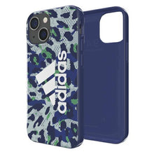 Заредете изображение във визуализатора на галерията – Adidas OR Snap Case Leopard iPhone 13 mini 5,4" niebieski/blue 47257 - TopMag
