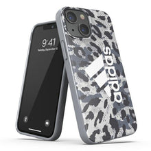 Заредете изображение във визуализатора на галерията – Adidas OR Snap Case Leopard iPhone 13 mini 5,4" szary/grey 47256 - TopMag
