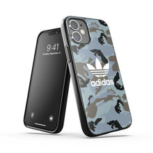 Заредете изображение във визуализатора на галерията – Adidas OR SnapCase Camo iPhone 12 mini niebiesko/czarny 43701 - TopMag
