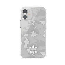Заредете изображение във визуализатора на галерията – Adidas OR SnapCase Camo iPhone 12 mini przezroczysty/biały 43704 - TopMag
