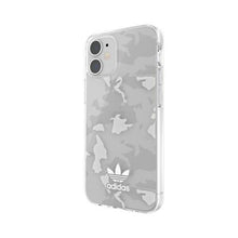 Заредете изображение във визуализатора на галерията – Adidas OR SnapCase Camo iPhone 12 mini przezroczysty/biały 43704 - TopMag
