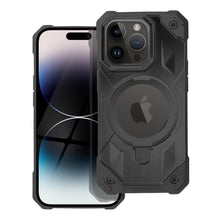 Заредете изображение във визуализатора на галерията – Armor Mag Cover case compatible with MagSafe for IPHONE 13 PRO MAX black
