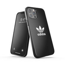 Заредете изображение във визуализатора на галерията – Adidas OR SnapCase Trefoil iPhone 12 Pro Max czarny/black 42285 - TopMag
