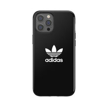 Заредете изображение във визуализатора на галерията – Adidas OR SnapCase Trefoil iPhone 12 Pro Max czarny/black 42285 - TopMag
