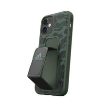 Заредете изображение във визуализатора на галерията – Adidas SP Grip Case Leopard iPhone 12 Mini green/zielony 43719 - TopMag
