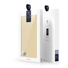 Заредете изображение във визуализатора на галерията – Dux Ducis Skin Pro Case for Xiaomi 13 Lite Flip Card Wallet Stand Gold

